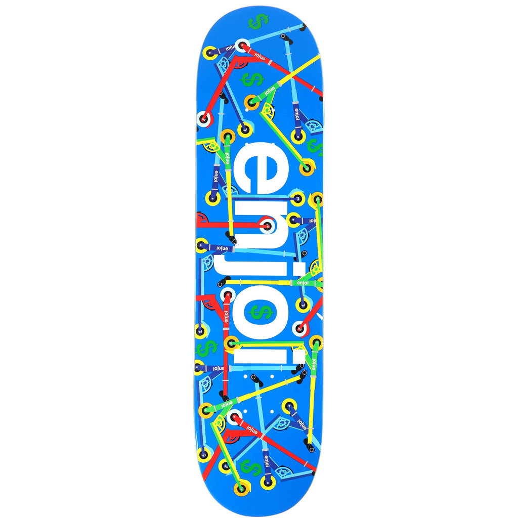 Enjoi Skateboard Deck Big Box Scooters 8.0" x 31.63"