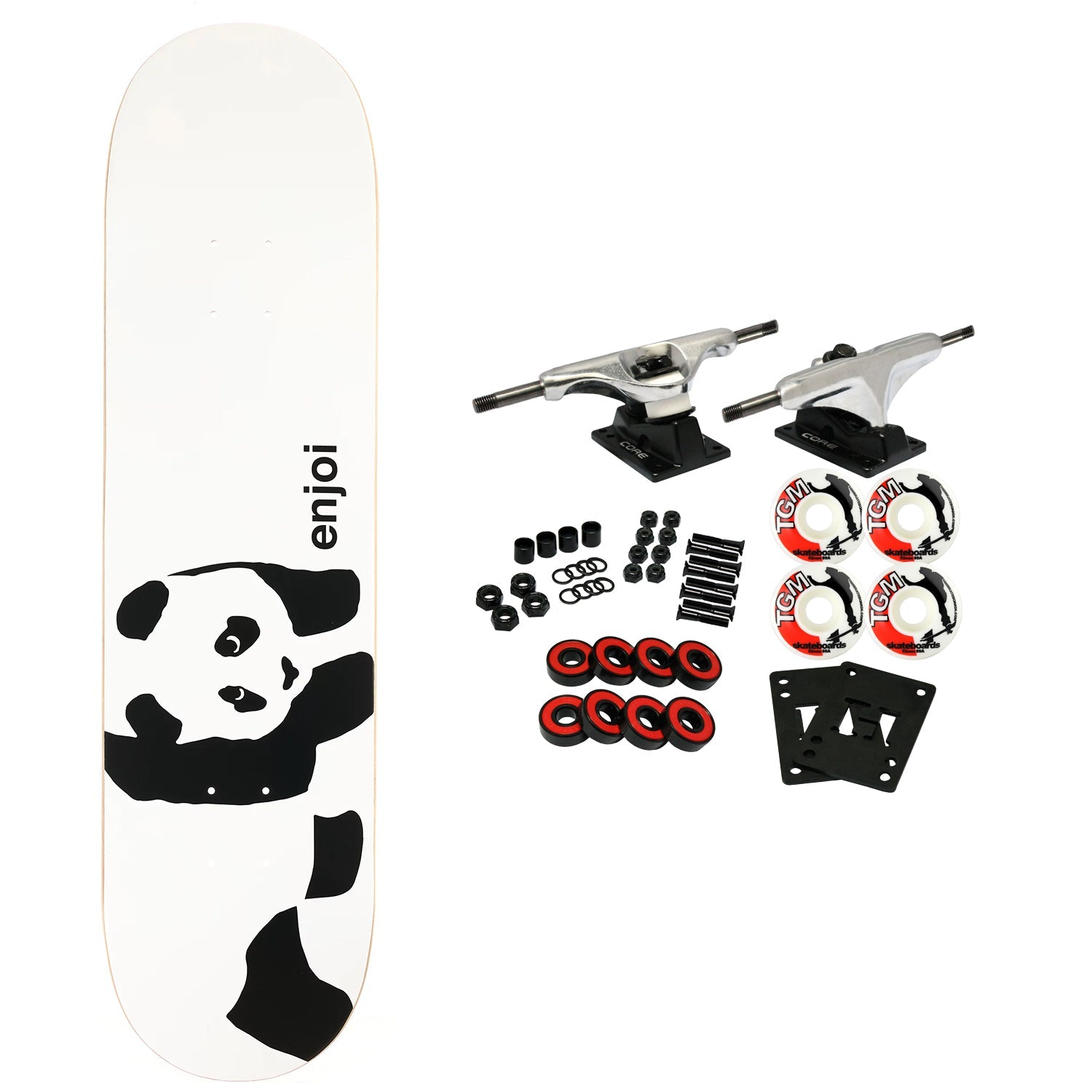 Enjoi Skateboard Complete Whitey Panda 8.5" x 32.25"