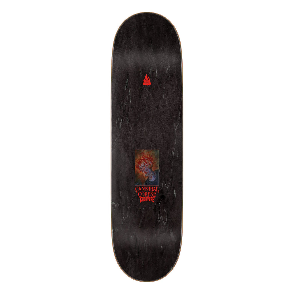 Creature Skateboard Deck Cannibal Corpse Skull and Blood 8.53" x 32.19"