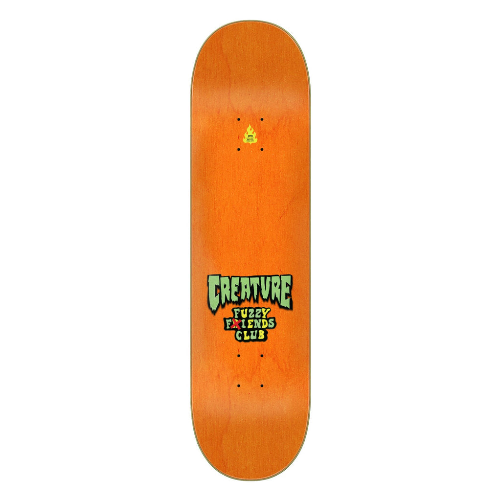 Creature Skateboard Complete Gravette Fuzzy Creature Fiends 8.3" x 32.2"