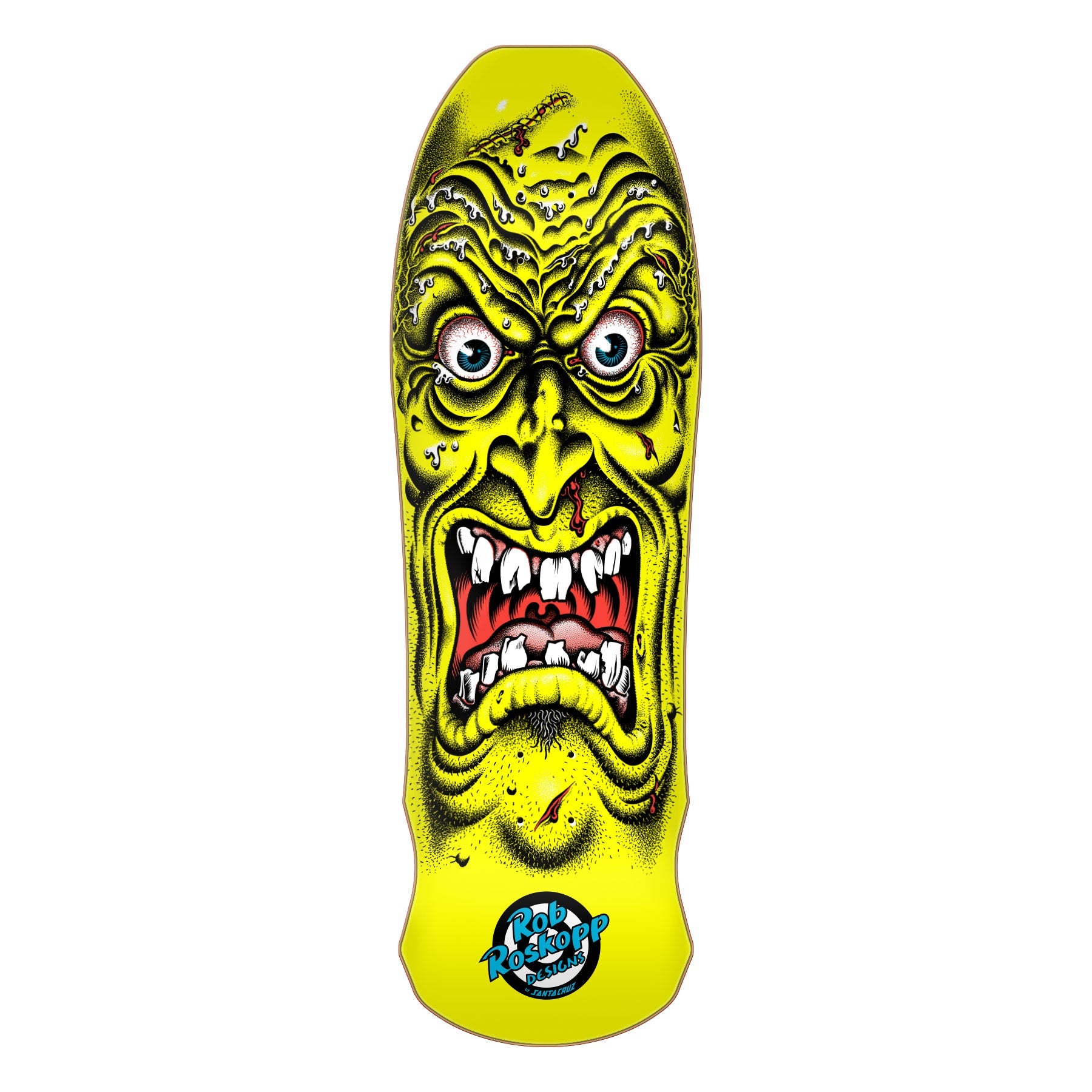 Santa Cruz Skateboard Deck Roskopp Face Reissue 9.5" x 31"