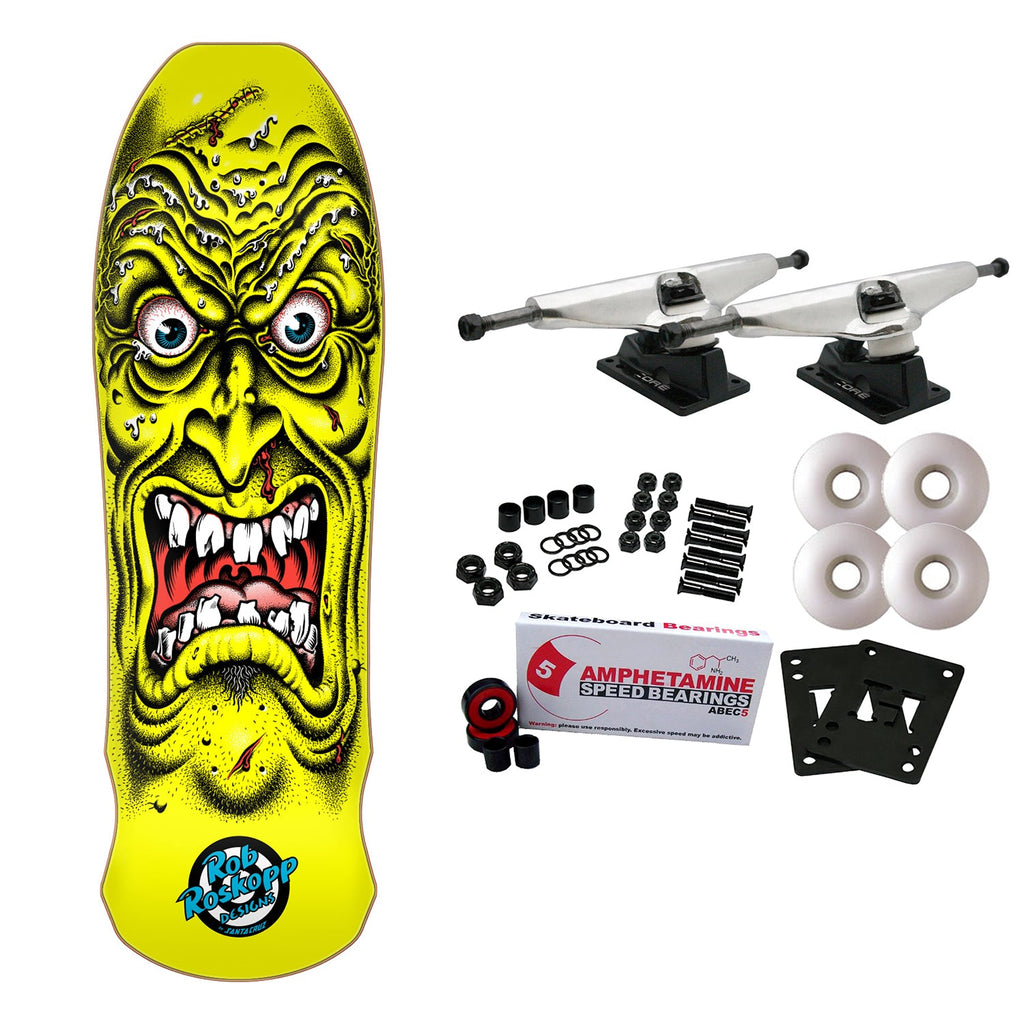 Santa Cruz Skateboard Complete Roskopp Face Reissue 9.5" x 31"