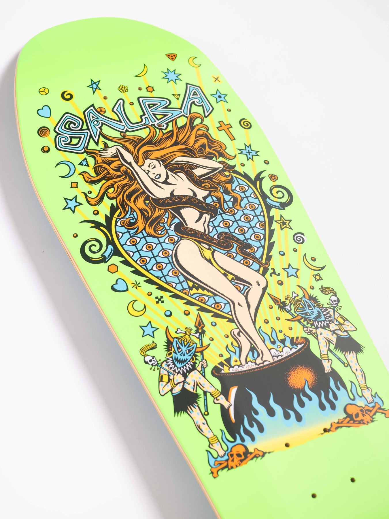 Santa Cruz Skateboard Deck Salba Witch Doctor Reissue 10.4" x 32"