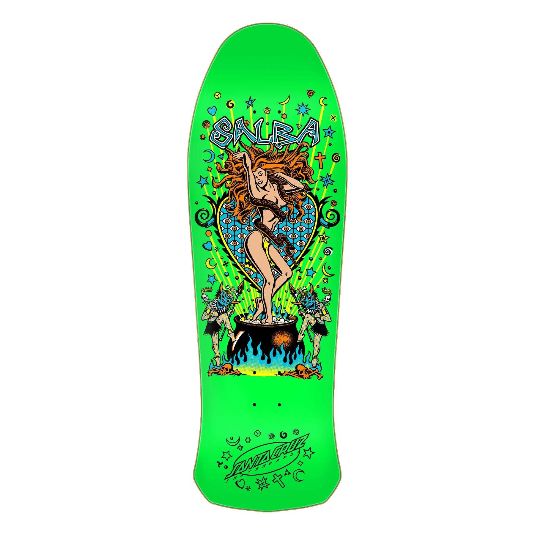 Santa Cruz Skateboard Deck Salba Witch Doctor Reissue 10.4" x 32"