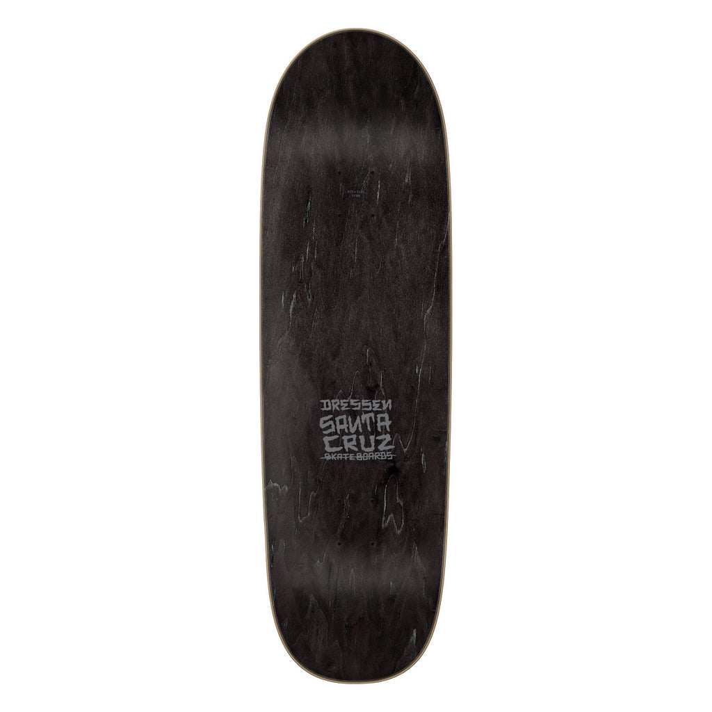 Santa Cruz Skateboard Deck Dressen Skull Rose 9.25" x 31.95"