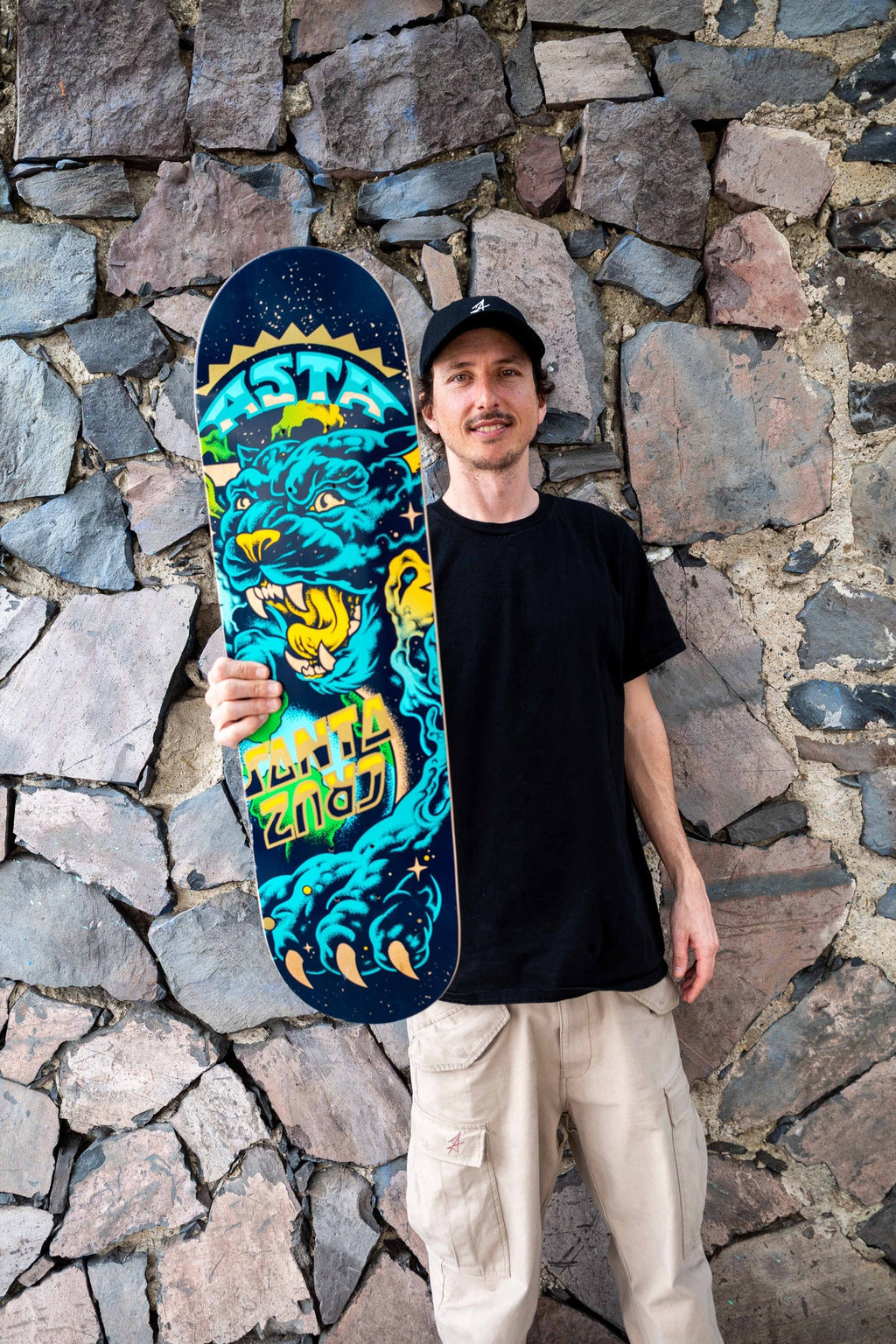 Santa Cruz Skateboard Deck Asta Space Cat Twin 8.2" x 31.6"