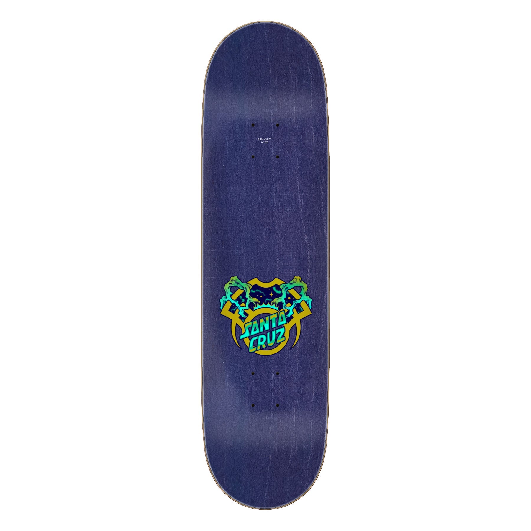 Santa Cruz Skateboard Complete Asta Space Cat Twin 8.2" x 31.6"
