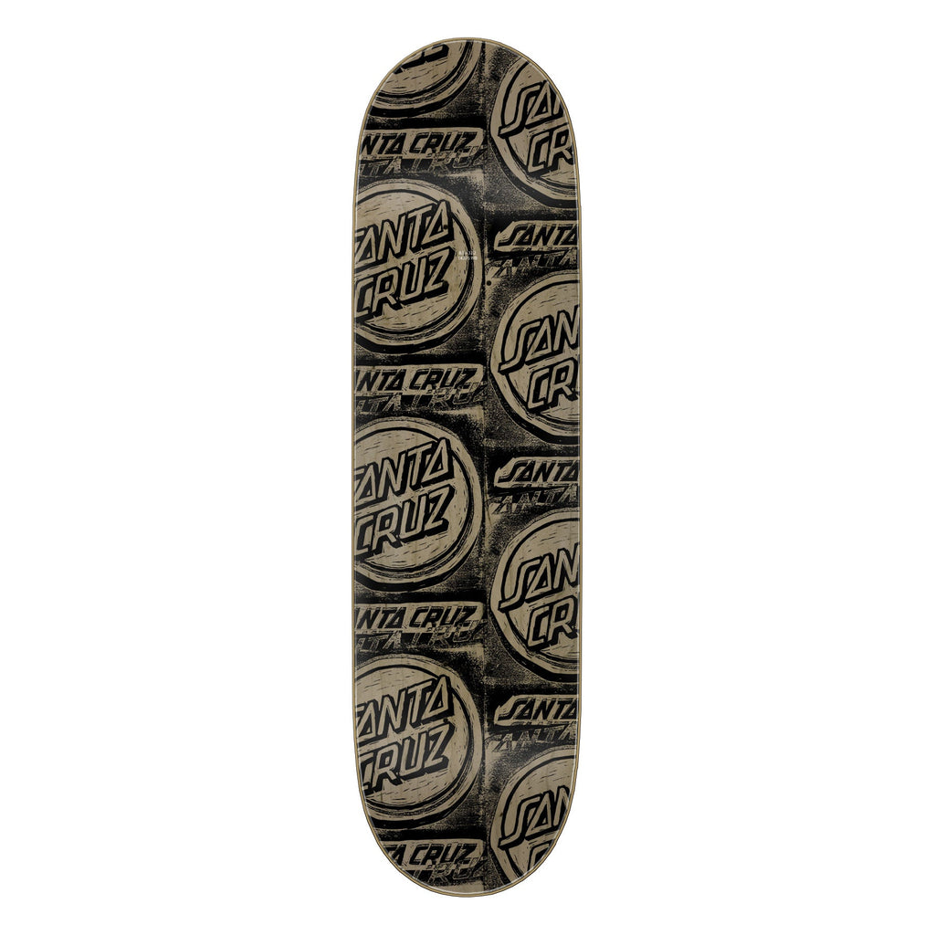 Santa Cruz Skateboard Deck Cut Collage 8.5" x 32.2"