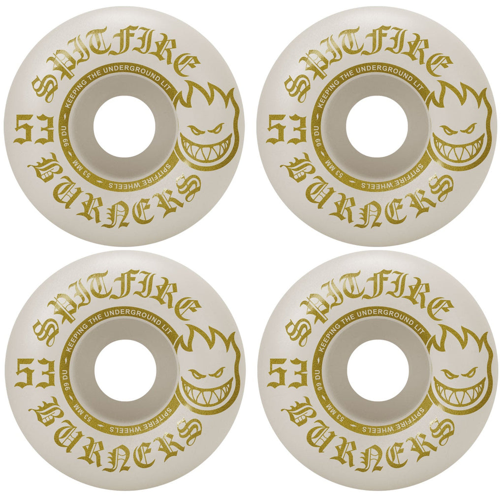 Moose Canadian Maple Skateboard Black 8.5" with Independent Trucks, Spitfire Wheels