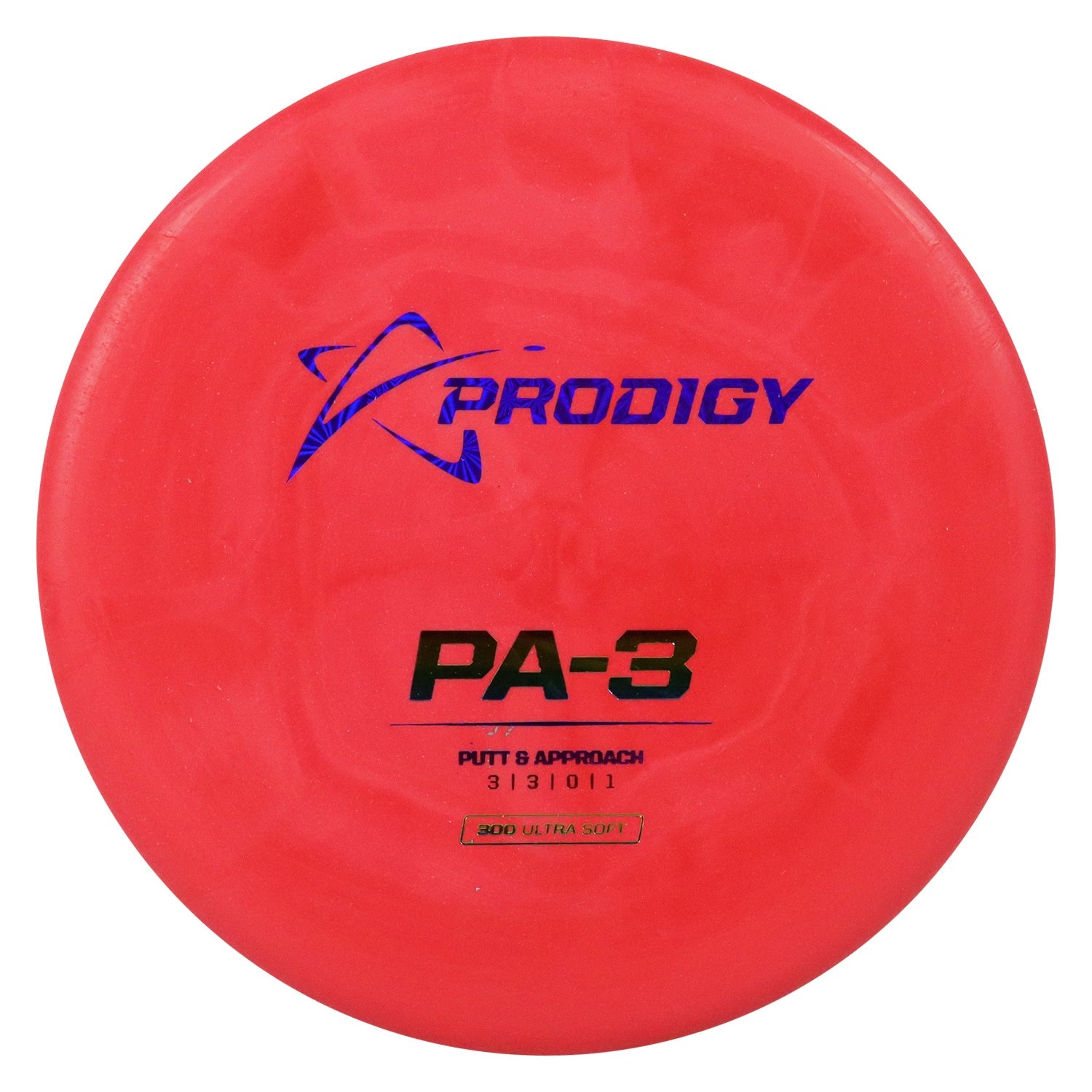 Prodigy Disc Golf 300 Ultra Soft PA-3 Putter 3/3/0/1