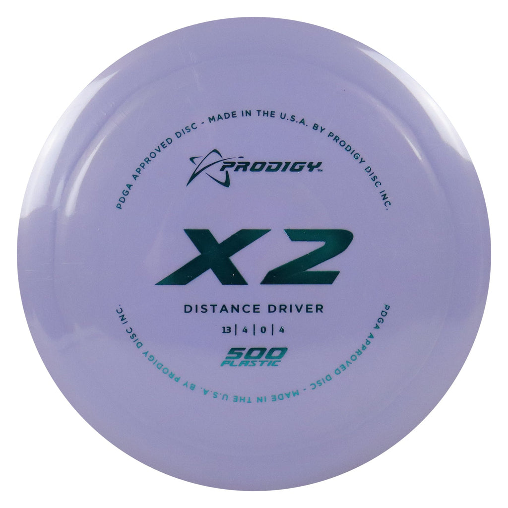 Prodigy Disc Golf 500 X2 Distance Driver 13/4/0/4 - Choose Exact Disc