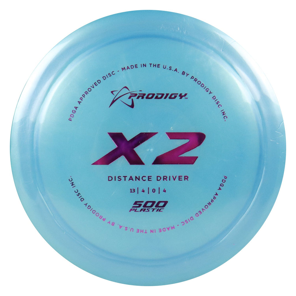 Prodigy Disc Golf 500 X2 Distance Driver 13/4/0/4 - Choose Exact Disc