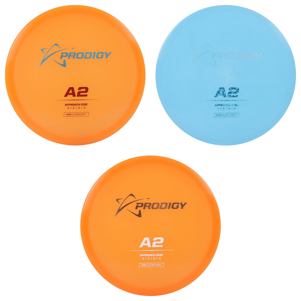 Prodigy Disc Golf 400 Ultra Soft A2 Putt and Approach 4/2/0/4