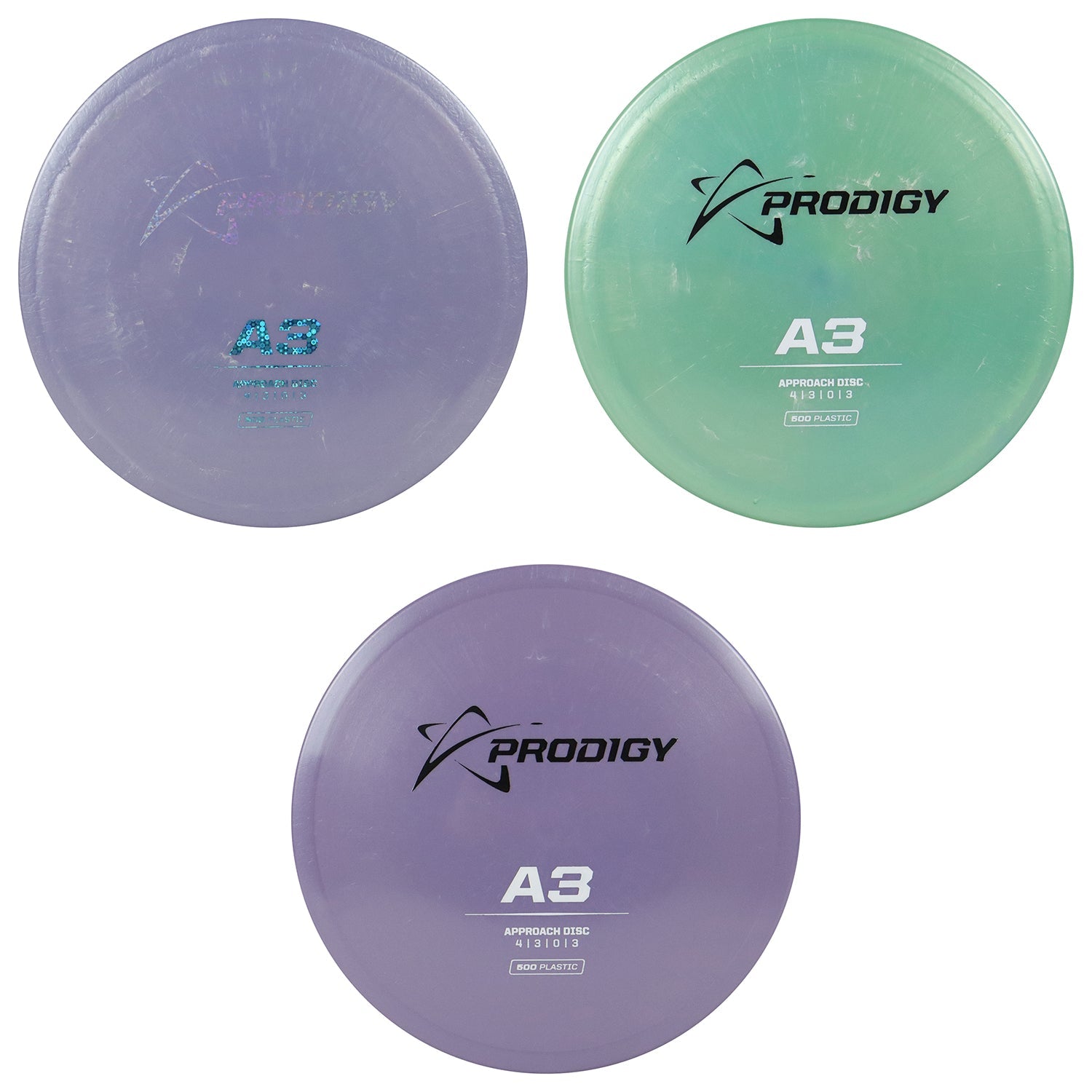 Prodigy Disc Golf 500 A3 Putt and Approach 4/3/0/3 - Choose Exact Disc
