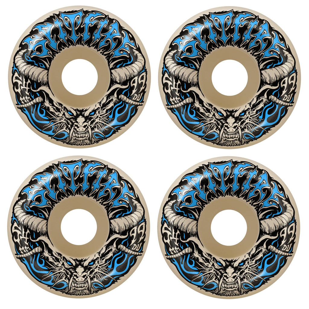 Spitfire Skateboard Wheels 54mm F4 99A Demon Redux Conical Full Natural