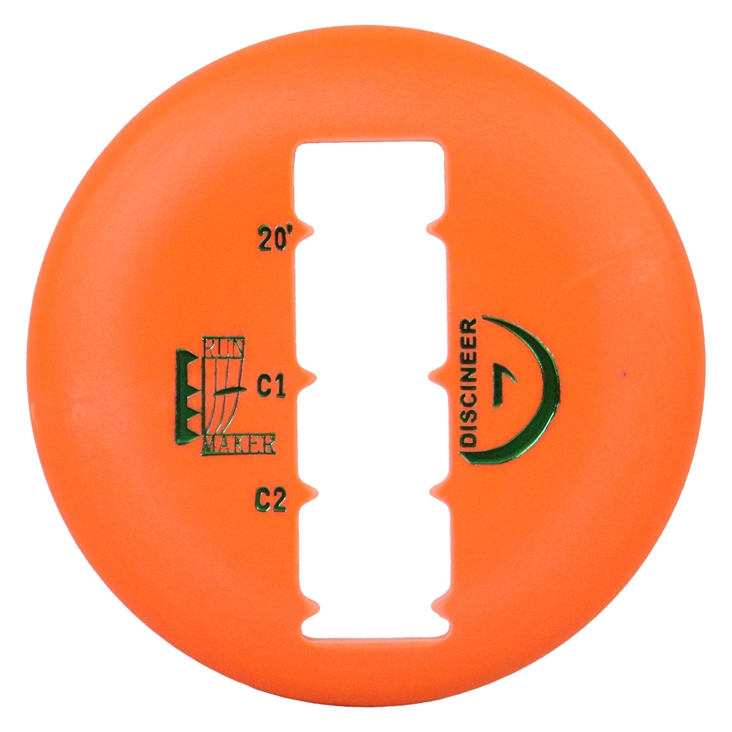 Discineer Run Maker Disc Golf Distance Estimating Mini Marker for Circle 1 & 2