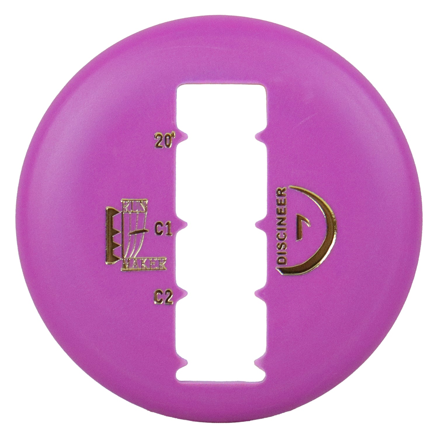 Discineer Run Maker Disc Golf Distance Estimating Mini Marker for Circle 1 & 2