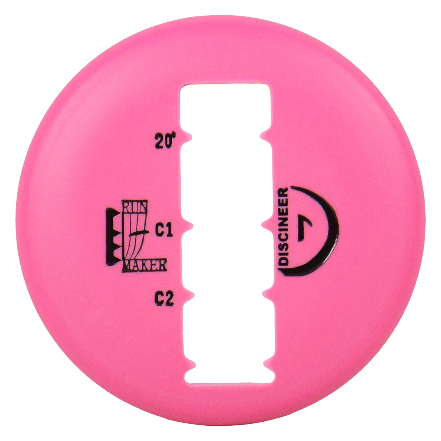 Discineer Run Maker Disc Golf Distance Estimating Mini Marker for Circle 1 & 2