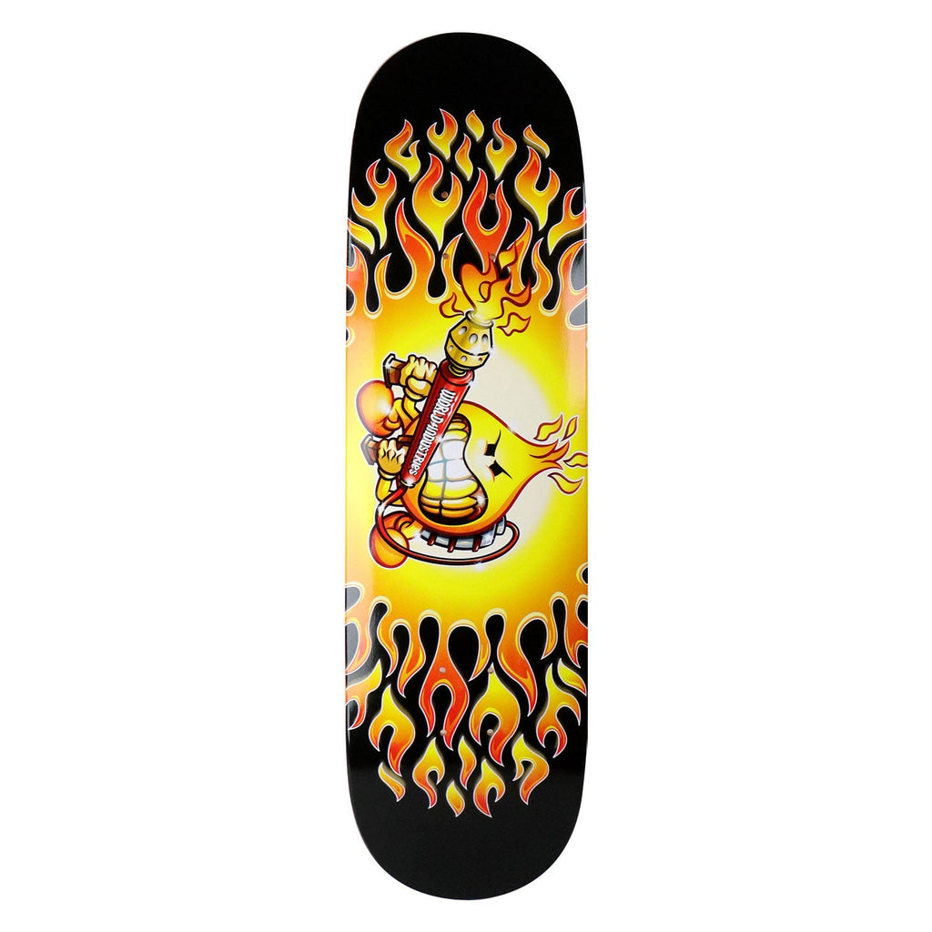 World Industries Skateboard Flamethrower 8.5" Krux, Independent, Sml Upgrade