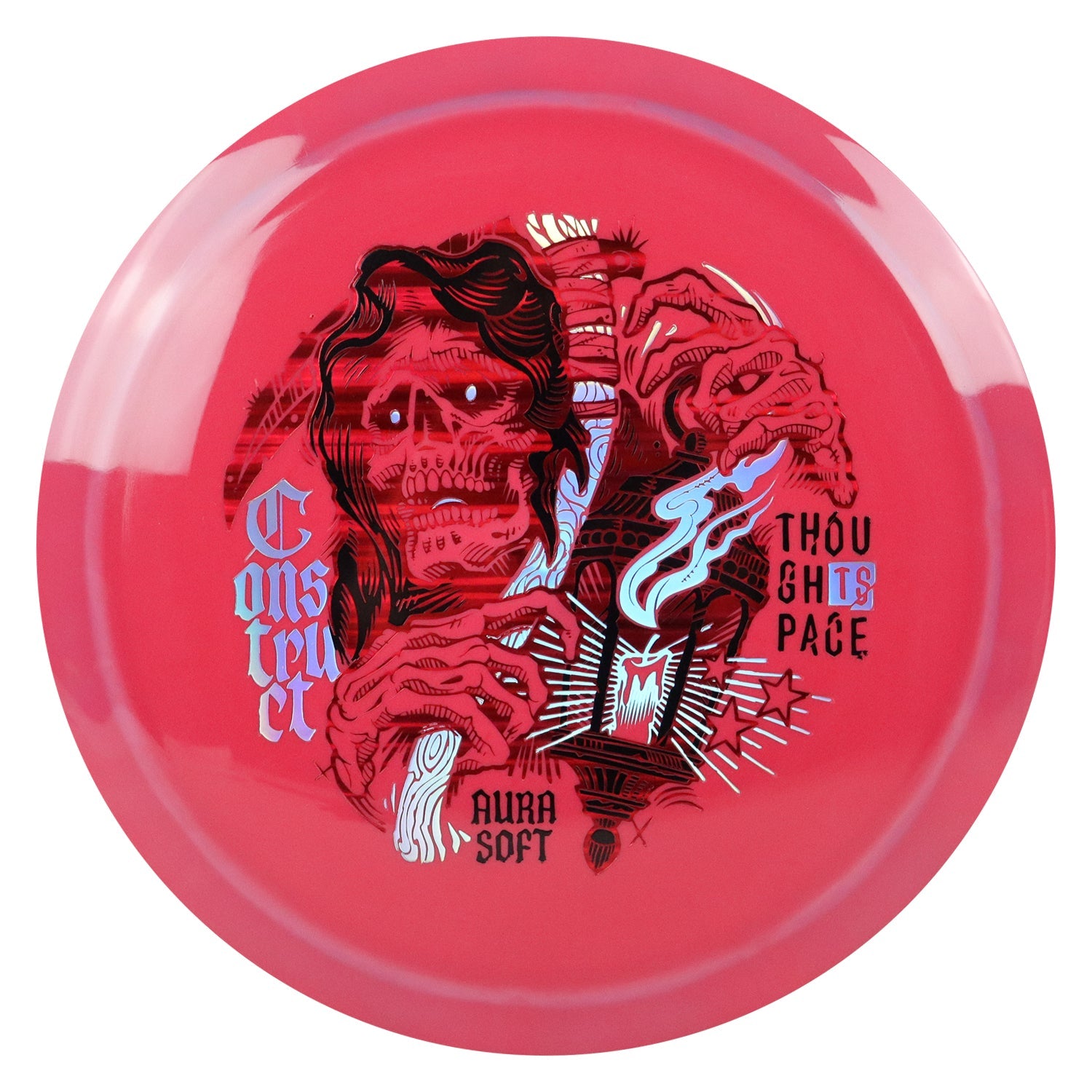 Thought Space Disc Golf Aura Soft Construct Distance Driver 10/6/-1/2 - Choose Exact Disc