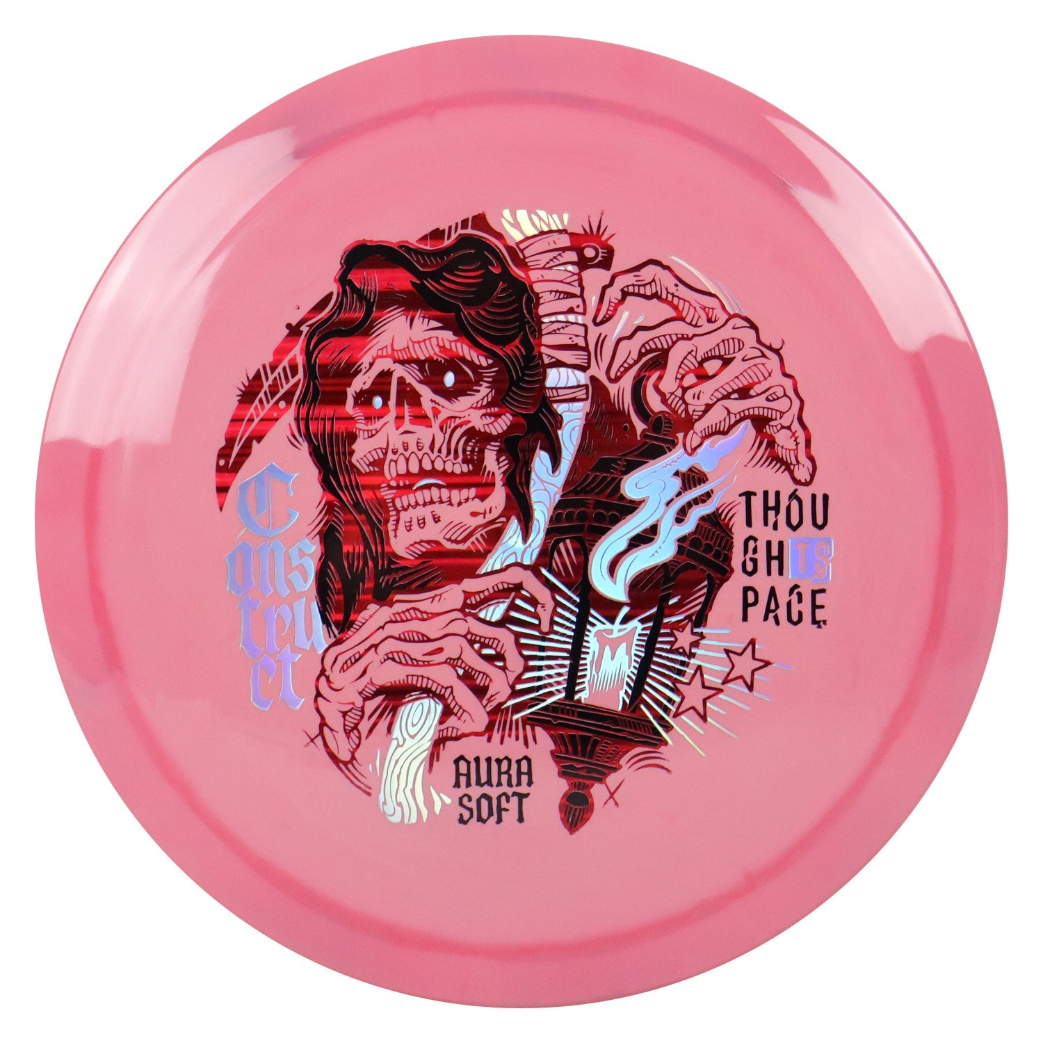 Thought Space Disc Golf Aura Soft Construct Distance Driver 10/6/-1/2 - Choose Exact Disc