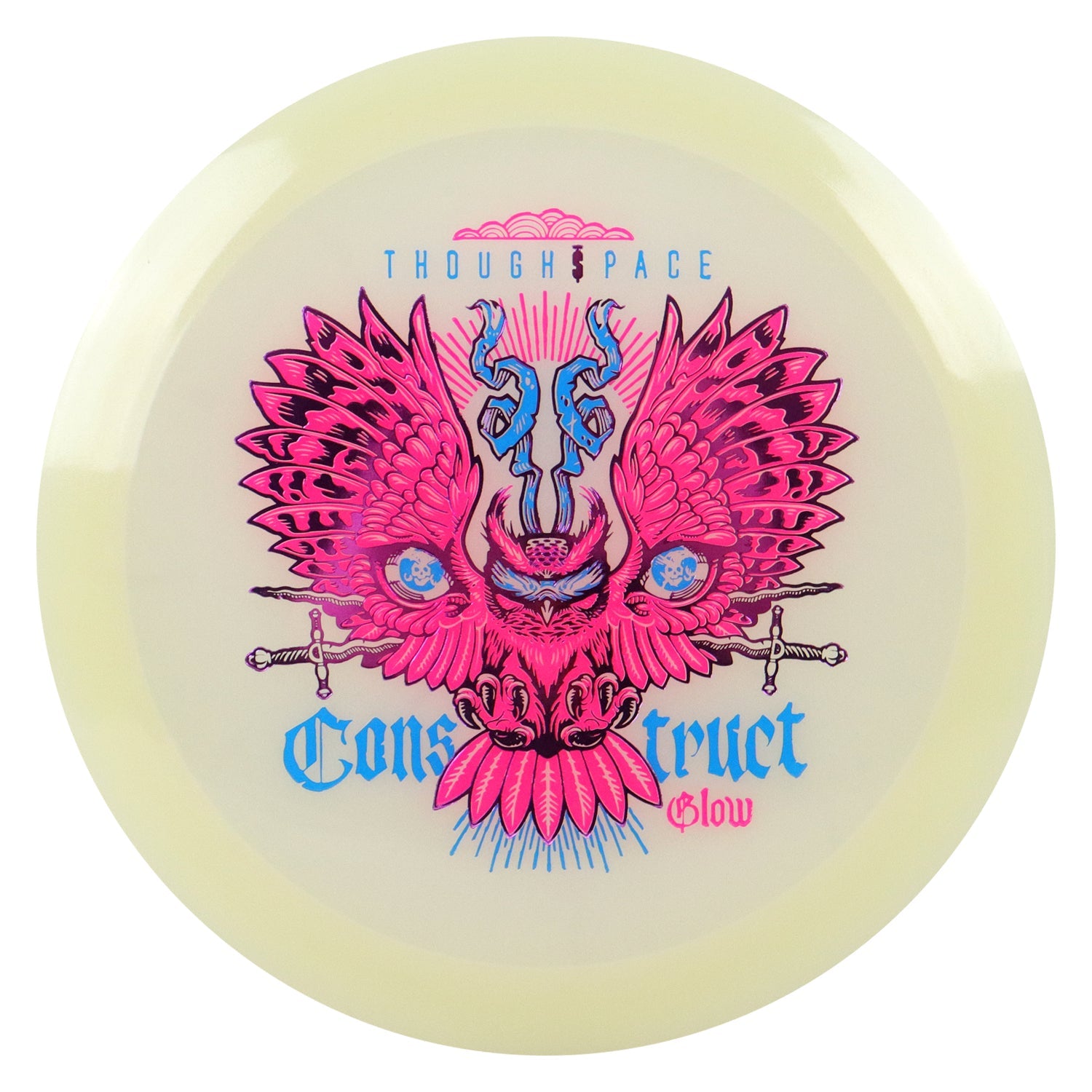 Thought Space Disc Golf Glow Construct Distance Driver 10/6/-1/2 - Choose Exact Disc