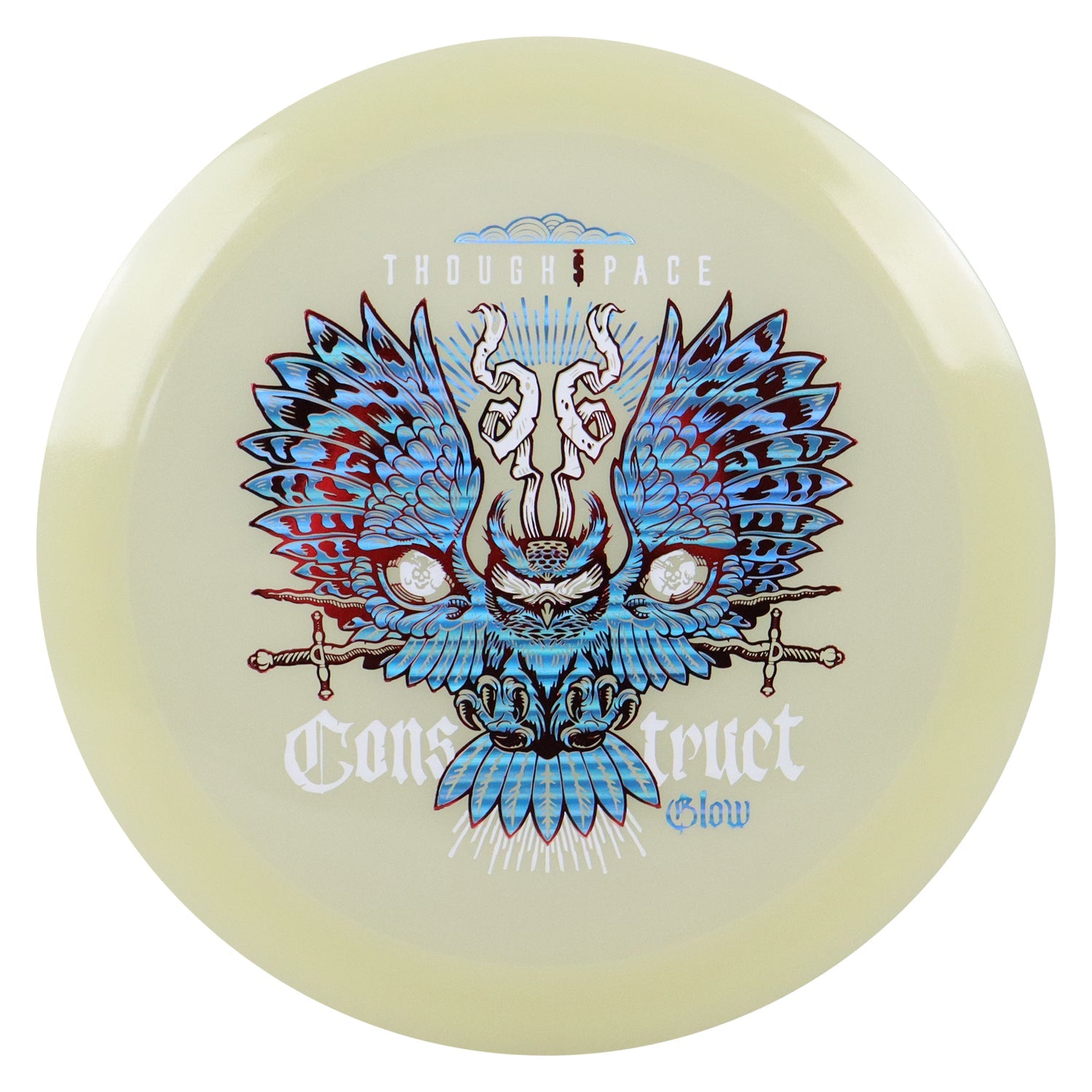 Thought Space Disc Golf Glow Construct Distance Driver 10/6/-1/2 - Choose Exact Disc