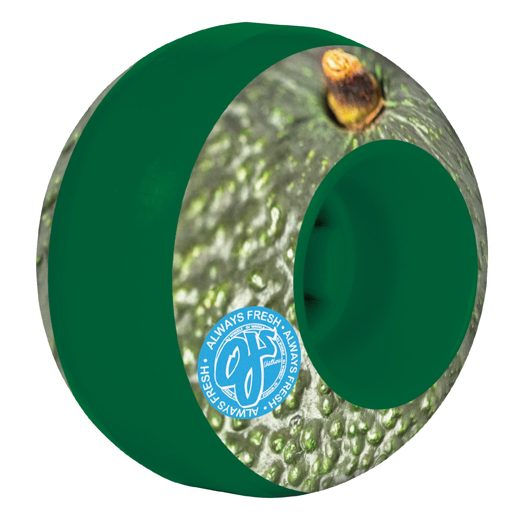 OJ Skateboard Wheels 58mm Avocado Lil Doodies 99A Green