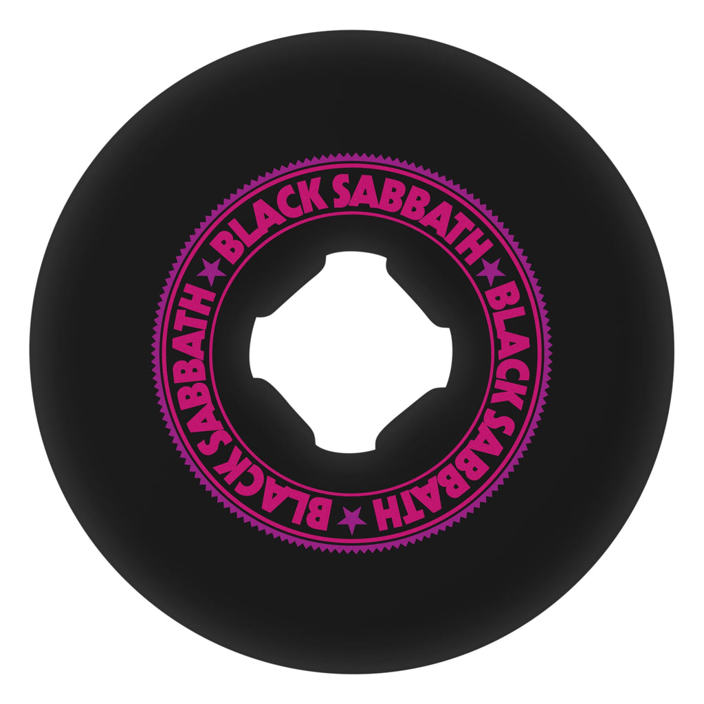 OJ Skateboard Wheels 56mm Black Sabbath Paranoid Chubbies 99A Black