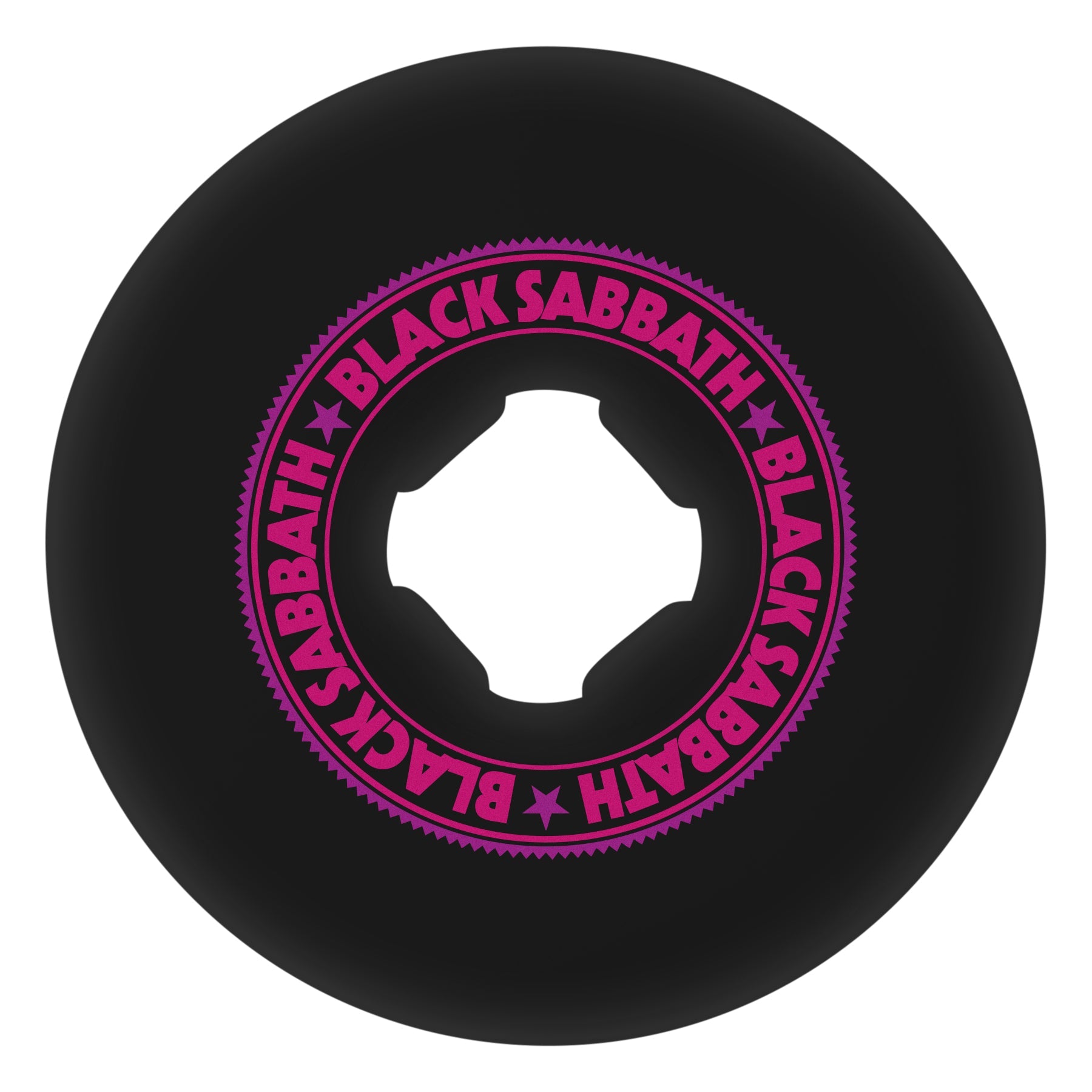 OJ Skateboard Wheels 56mm Black Sabbath Paranoid Chubbies 99A Black