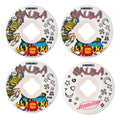 Slime Balls Skateboard Wheels 56mm Salba Witch Doctor Reissue Chubbies 99A White
