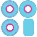 Ricta Skateboard Wheels 54mm Clouds 92A Blue