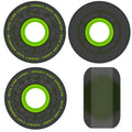 Ricta Skateboard Wheels 55mm Clouds 78A Transparent Black