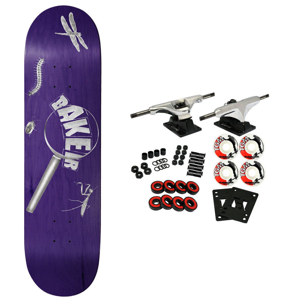 Baker Skateboard Complete Rowan Zorilla Eye Spy B2 (Assorted) Assorted 8.5" x 32.25"