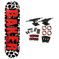 Baker Skateboard Complete Rowan Zorilla Cow Black/Red 8.475" x 31.875"