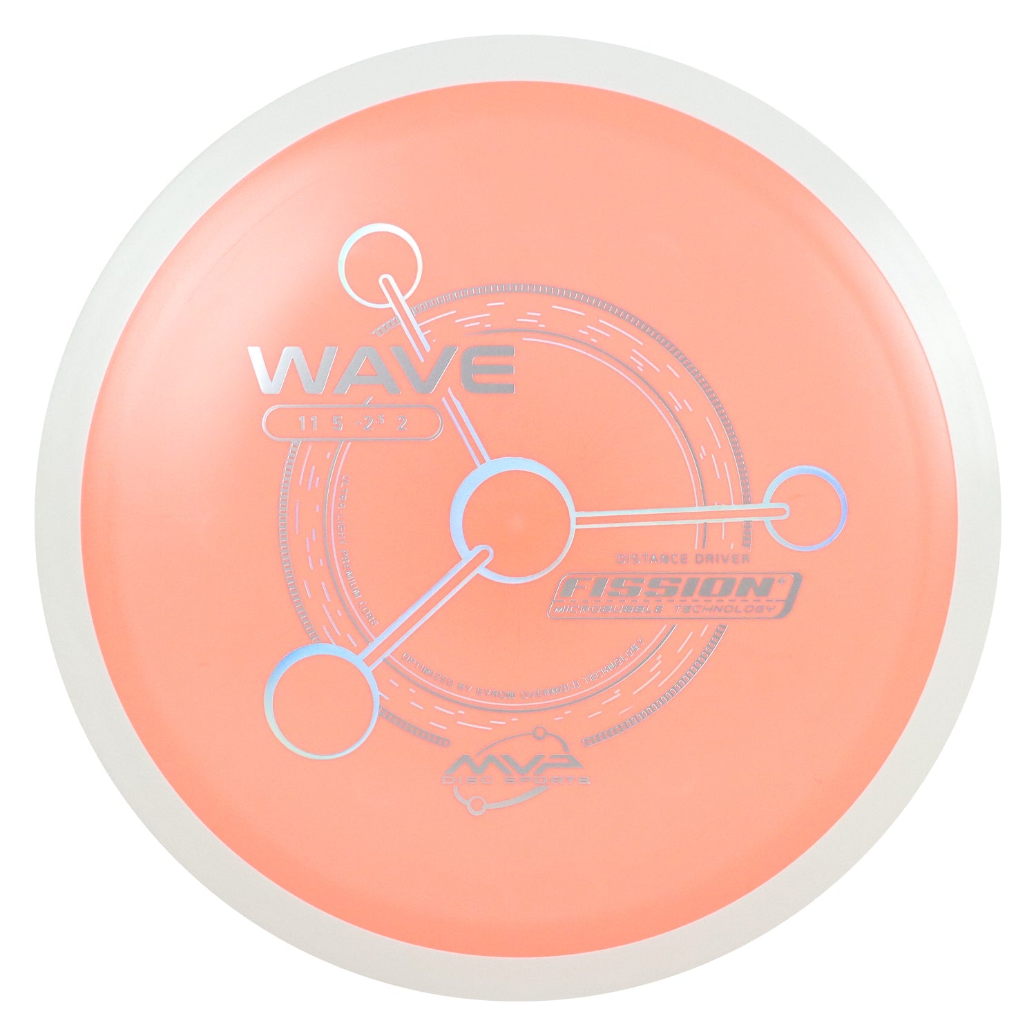 MVP Discs Sports Project Lab Coat Fission Wave Distance Driver 11/5/-2.5/2 - Choose Exact Disc