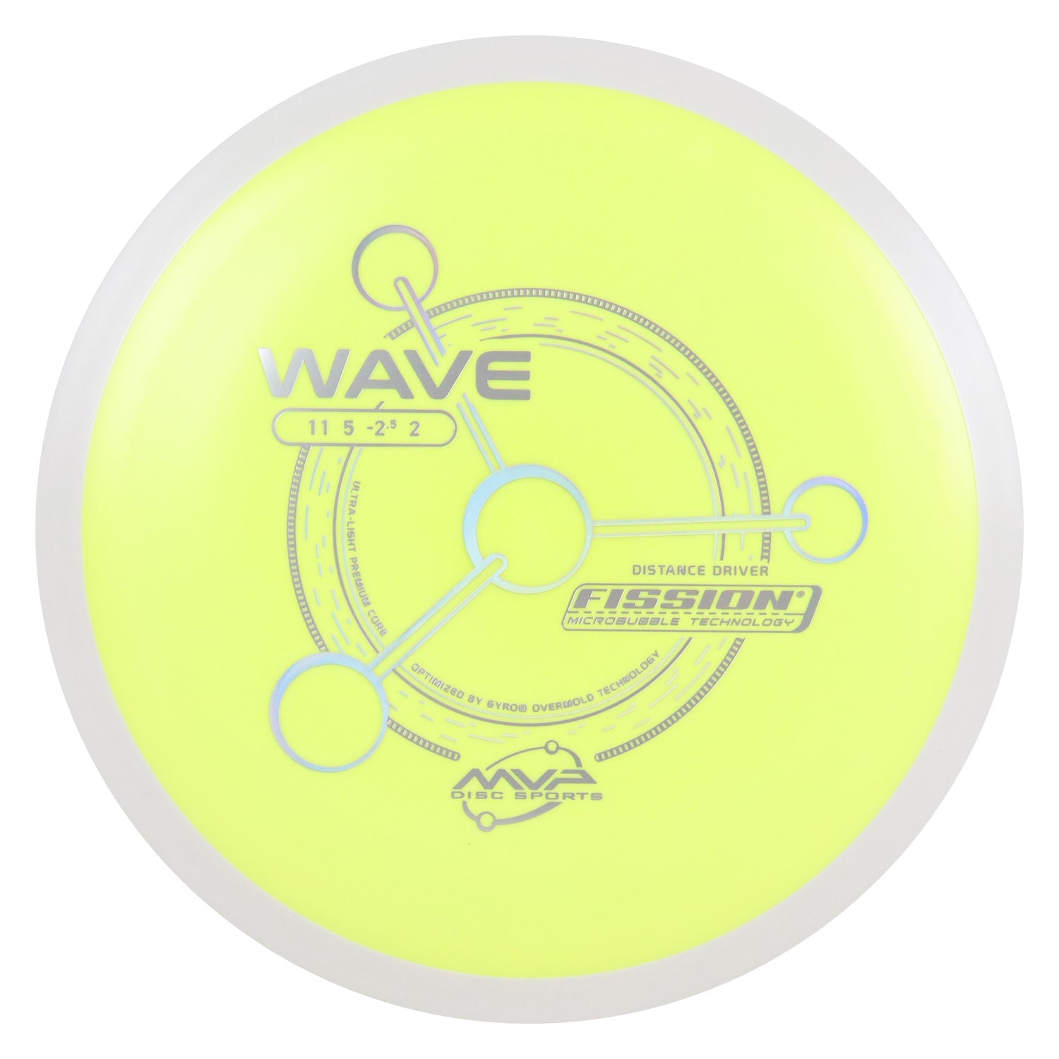 MVP Discs Sports Project Lab Coat Fission Wave Distance Driver 11/5/-2.5/2 - Choose Exact Disc