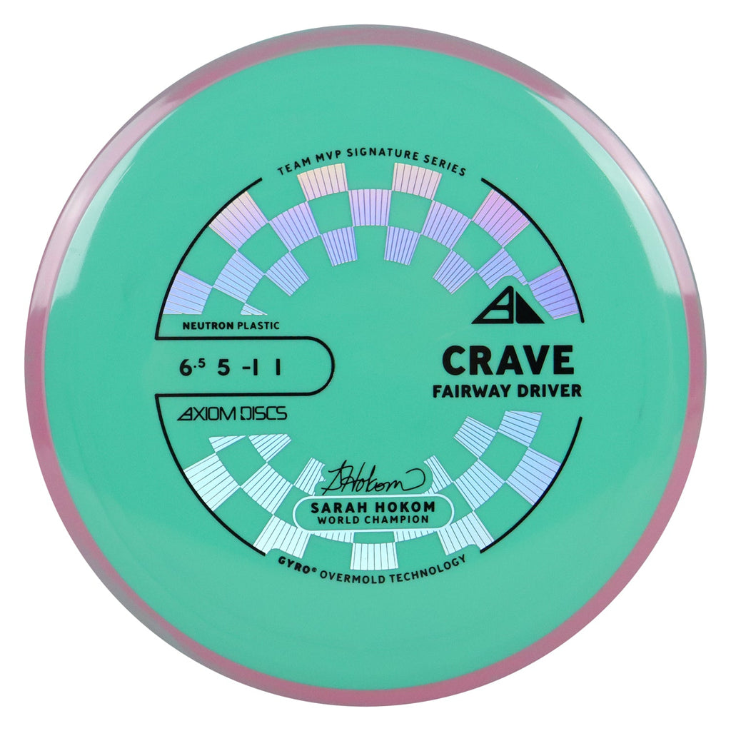 Axiom Discs Project Lab Coat Sarah Hokom Neutron Crave Fairway Driver 6.5/5/-1/1 - Choose Exact Disc