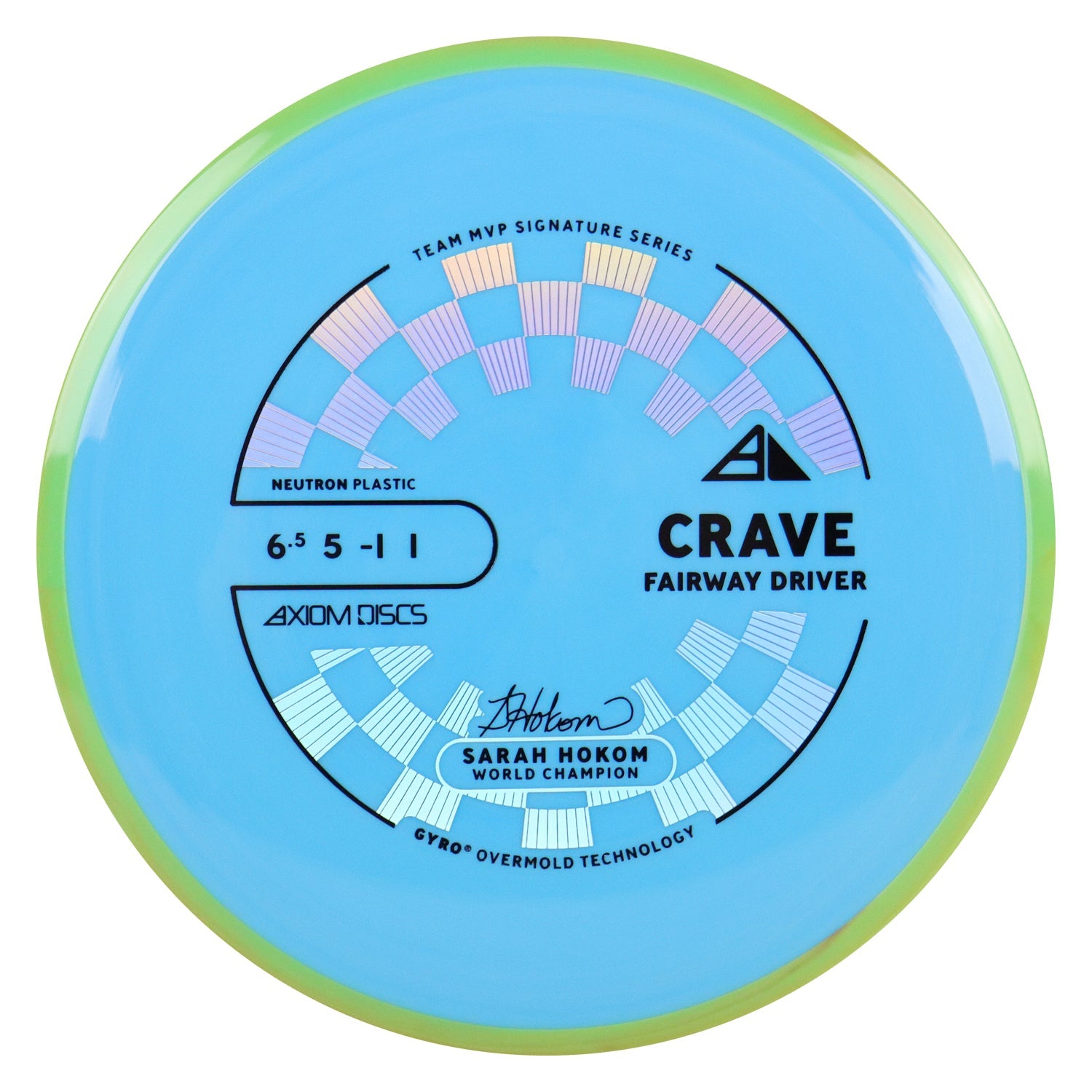 Axiom Discs Project Lab Coat Sarah Hokom Neutron Crave Fairway Driver 6.5/5/-1/1 - Choose Exact Disc
