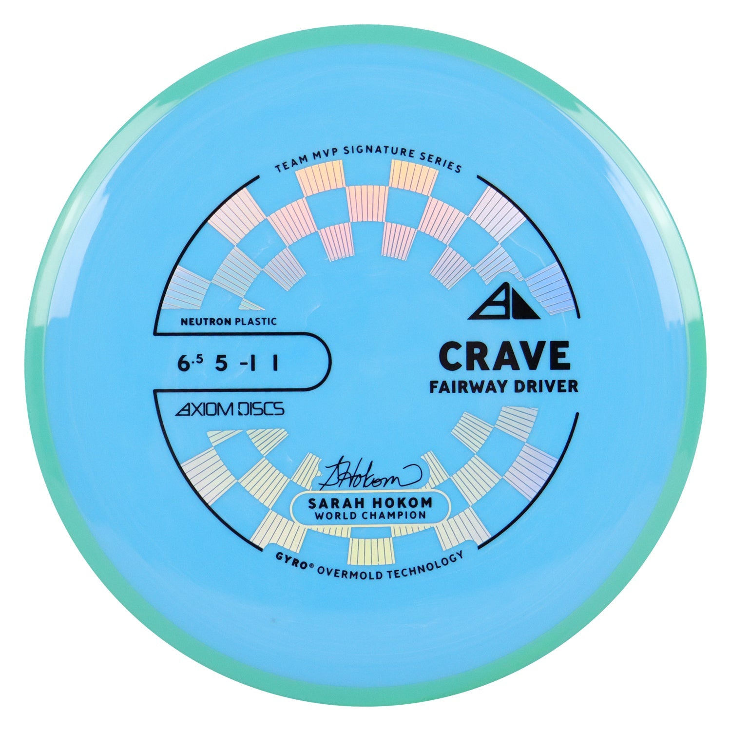 Axiom Discs Project Lab Coat Sarah Hokom Neutron Crave Fairway Driver 6.5/5/-1/1 - Choose Exact Disc
