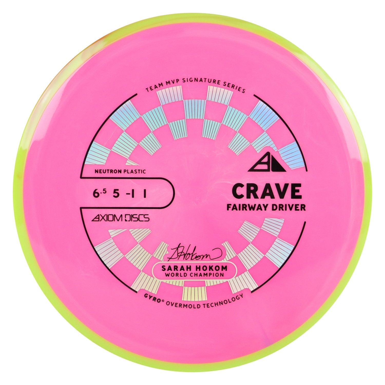 Axiom Discs Project Lab Coat Sarah Hokom Neutron Crave Fairway Driver 6.5/5/-1/1 - Choose Exact Disc