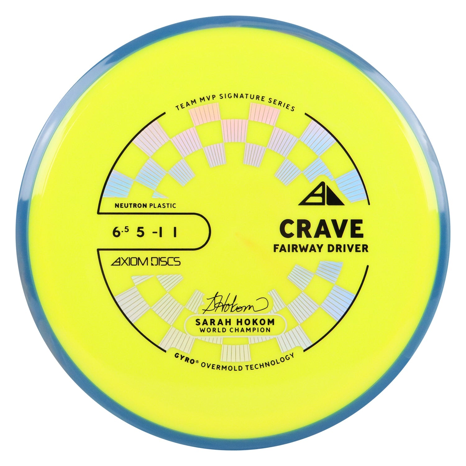 Axiom Discs Project Lab Coat Sarah Hokom Neutron Crave Fairway Driver 6.5/5/-1/1 - Choose Exact Disc