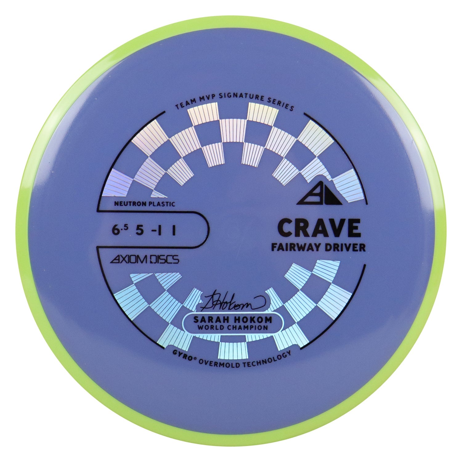 Axiom Discs Project Lab Coat Sarah Hokom Neutron Crave Fairway Driver 6.5/5/-1/1 - Choose Exact Disc