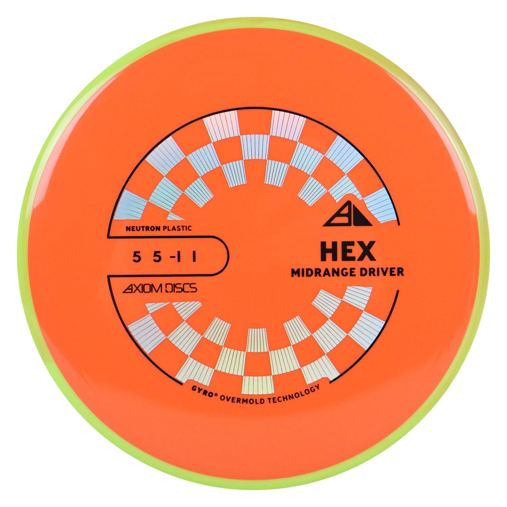 Axiom Discs Project Lab Coat Neutron Hex Midrange Disc 5/5/-1/1 - Choose Exact Disc