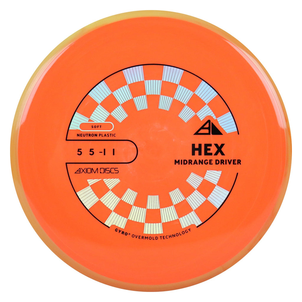 Axiom Discs Project Lab Coat Neutron Soft Hex Midrange Disc 5/5/-1/1 - Choose Exact Disc