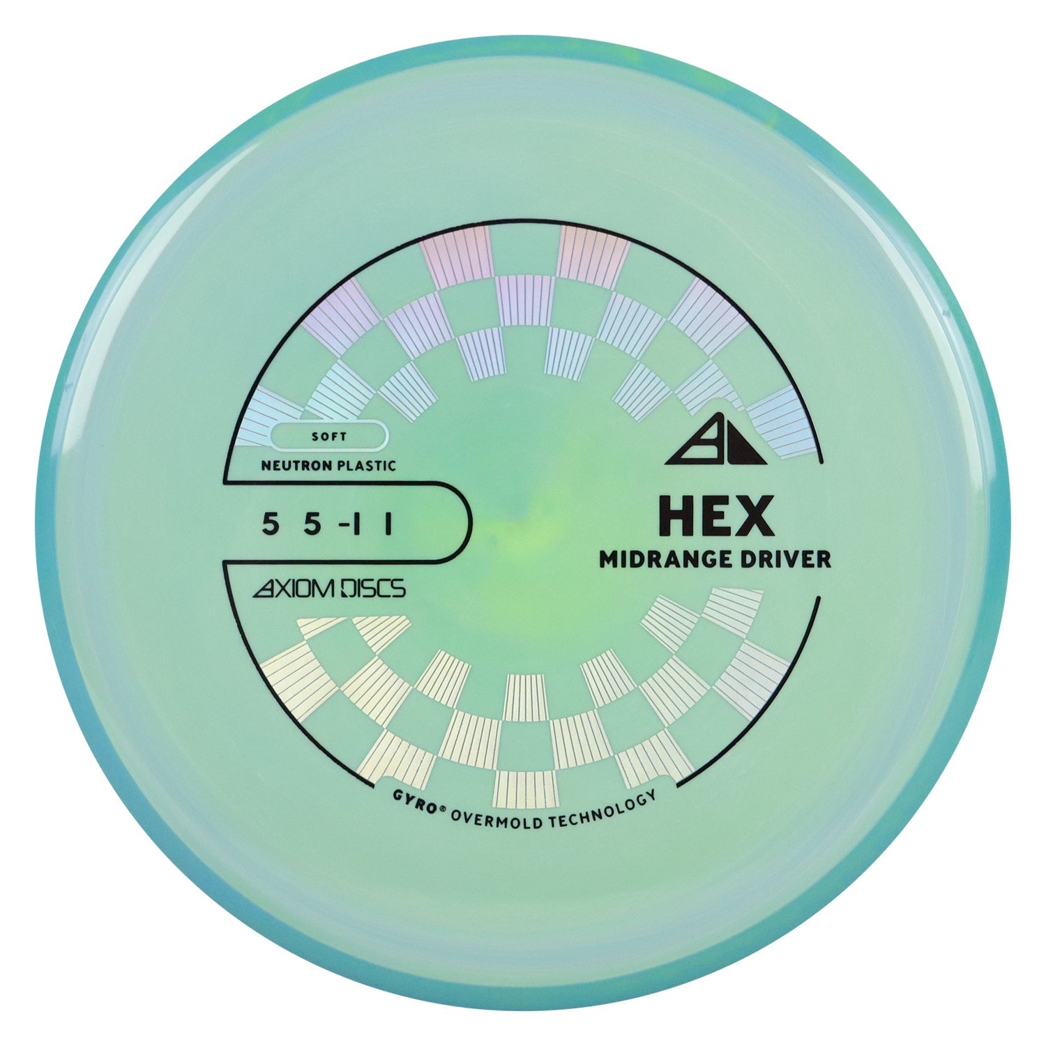Axiom Discs Project Lab Coat Neutron Soft Hex Midrange Disc 5/5/-1/1 - Choose Exact Disc
