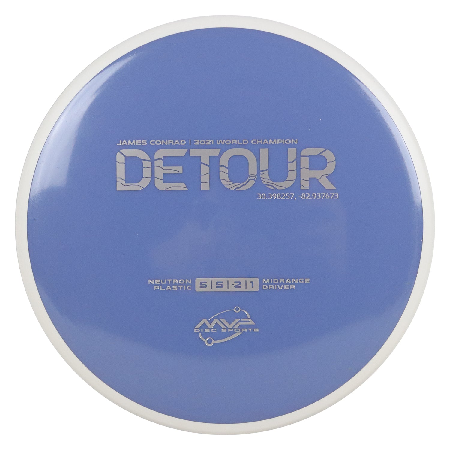 MVP Discs Sports Project Lab Coat James Conrad Neutron Detour Midrange 5/5/-2/1 - Choose Exact Disc
