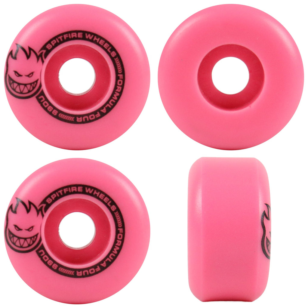 Spitfire Skateboard Wheels 48mm F4 99A Lil Smokies Tablet Pink