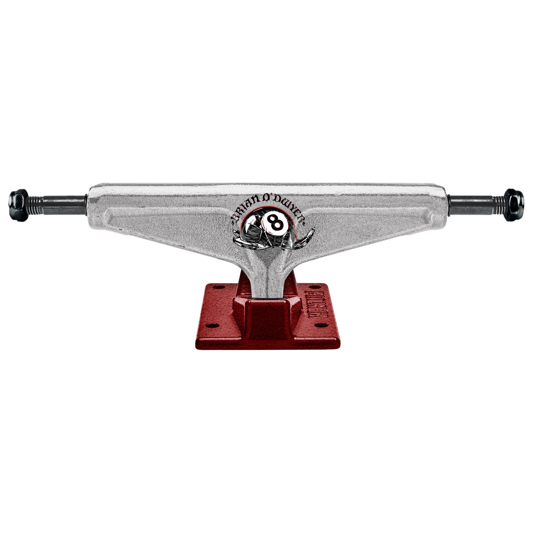 Venture Skateboard Trucks Bryan O'Dwyer V-Hollow 5.8 (8.5") Silver/Red