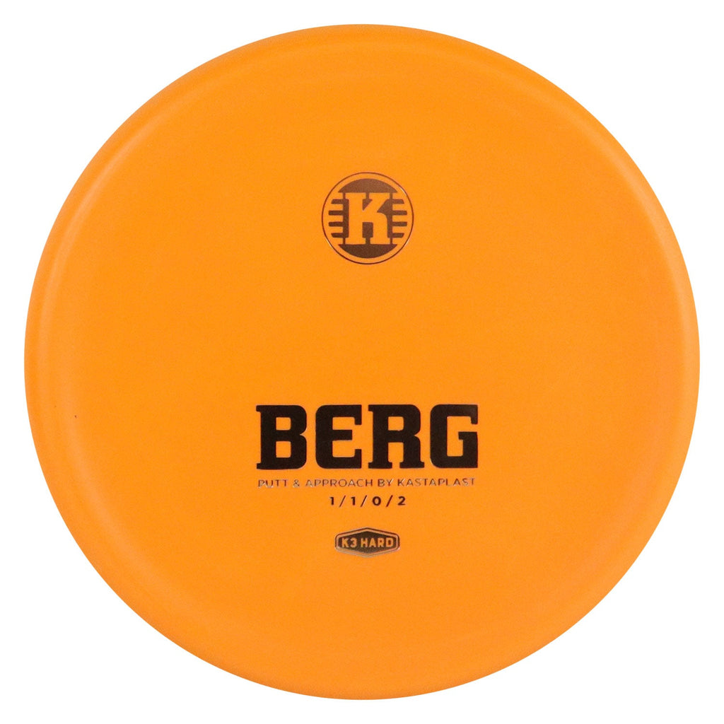 Kastaplast Disc Golf K3 Hard Berg Putter 1/1/0/2 - Choose Exact Disc